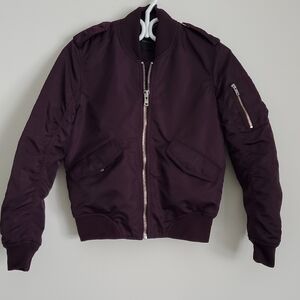 Aritzia Talula Whitby Bomber Jacket.